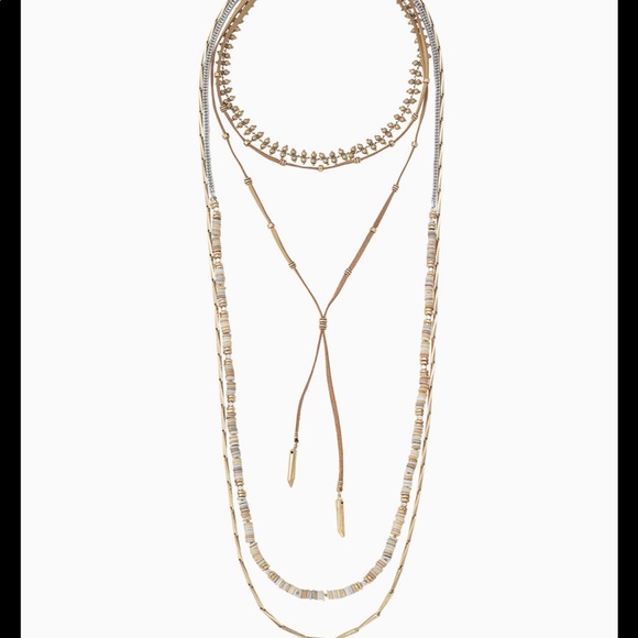 Stella & Dot - Aven Layering Necklace - Picture 4 of 8
